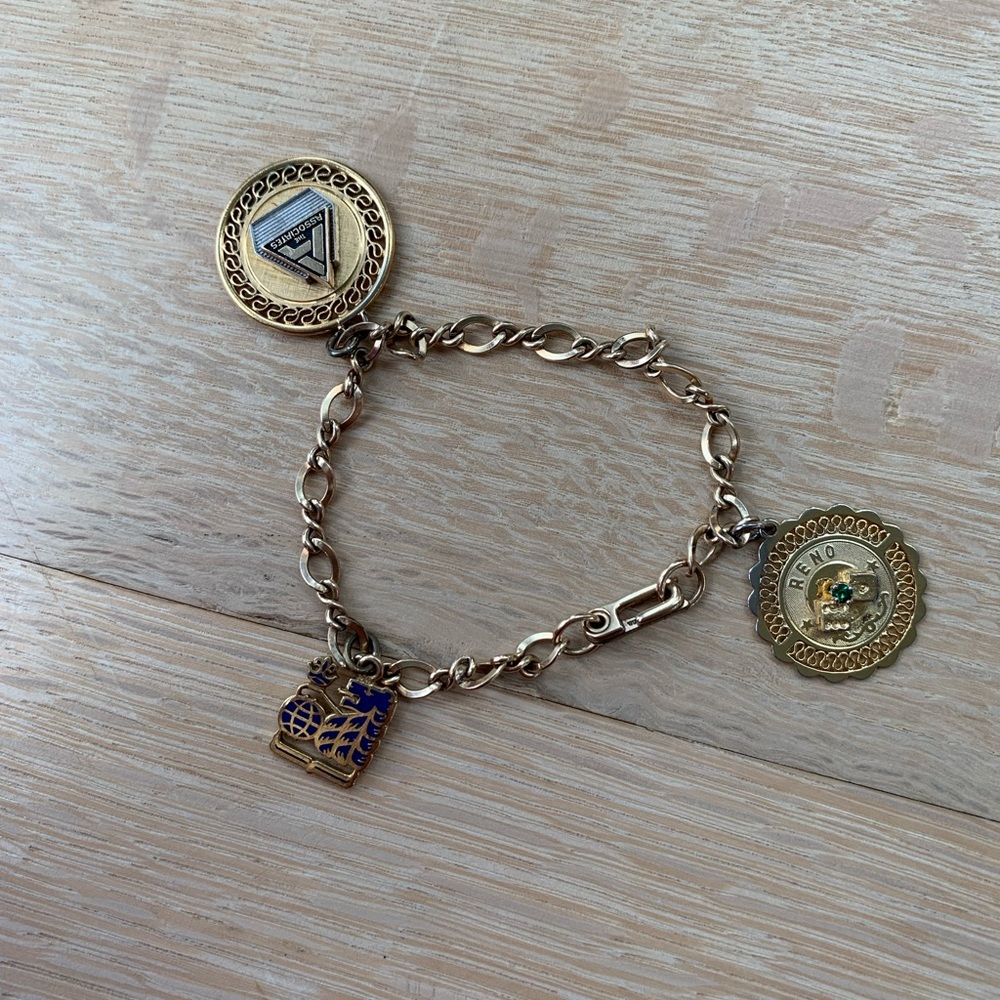 Small Vintage Gold Filled Bracelet
